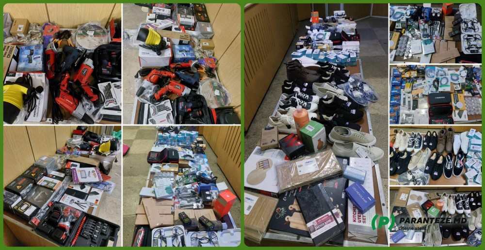 „NIMIC de declarat” - Microbuz, depistat la frontieră, burdușit cu loturi comerciale de bunuri
